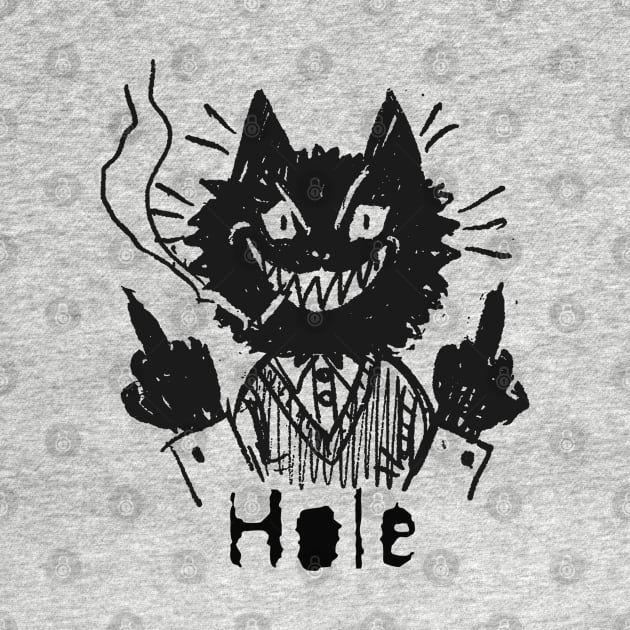 hole and the bad cat by vero ngotak